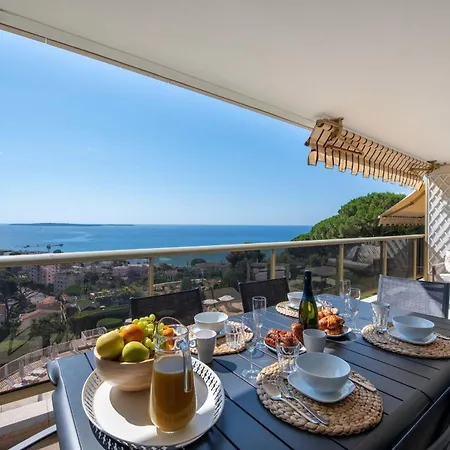 2-Br Apartment Sea View & Pool Cannes Croix Des Gardes